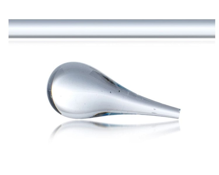 Pręt szklany transparentny do lampworku, bezbarwny kod koloru 00062 .jpg