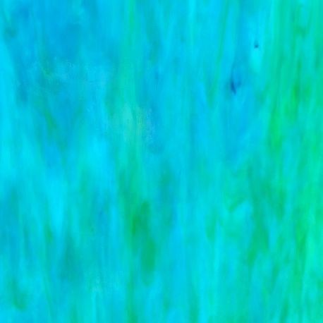 Szkło witrażowe Yang Glass YA035 – seledynowa zieleń z błękitnymi smugami.jpg