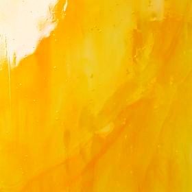 Formatka szkła  w kolorze pomarańczowo żółtym smugami Mississippi River MRG 2007S 20 x 30 cm. jpg