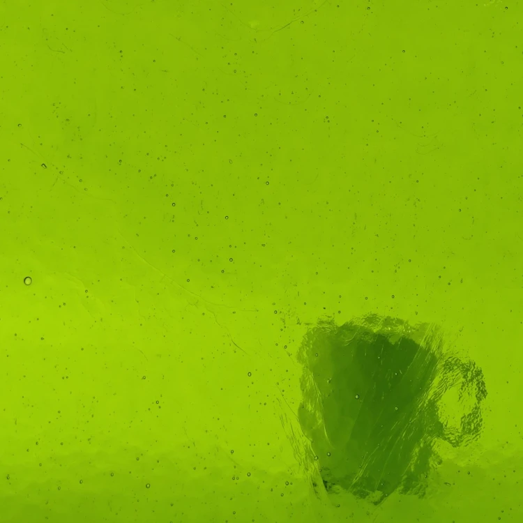 Transparentne szkło katedralne Provetro PV 1800 zielona limonka.jpg