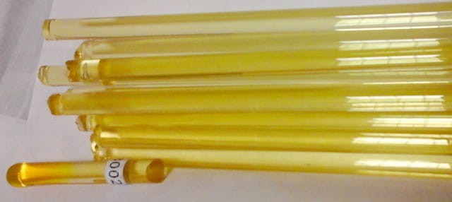 Pręty szklane do lampworku w żółtym kolorze kod koloru 80022.jpg